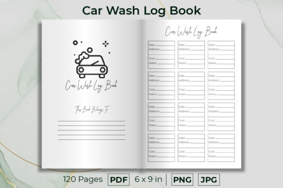 Car Wash and Detail Logbook KDP Interior: A Comprehensive Guide