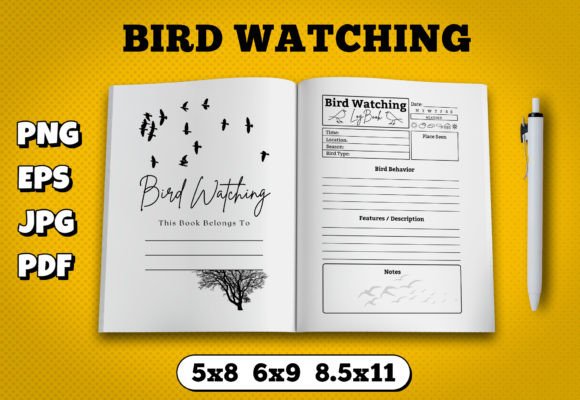 Discover the Perfect Bird Watching KDP Interior for Your Kindle Publishing Venture