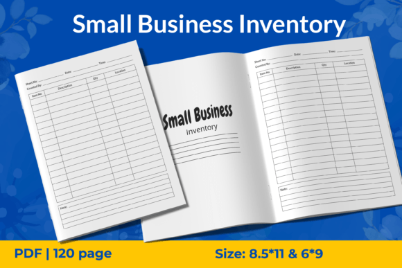 Efficiently Manage Your Stock with the Small Business Inventory Logbook KDP