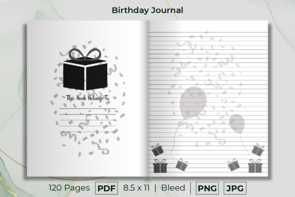 Enhance Your Creativity with Birthday Line Journal V10