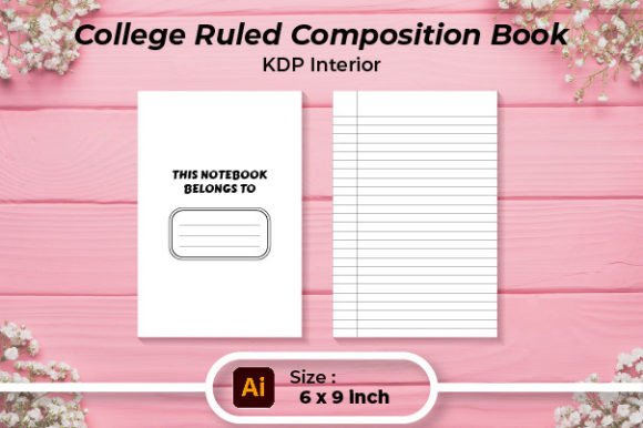 Exploring the Versatility of a 6 X 9 Inch College Ruled Notebook for KDP