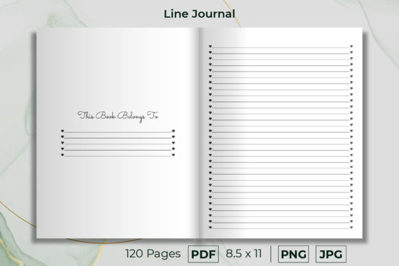 Heart Theme Lined Journal Notebook V1: A Versatile Tool for Your Creative and Productive Workflow