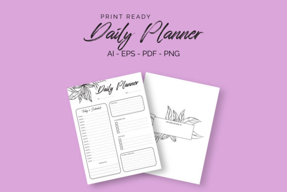 Maximize Your Productivity with Daily Planner KDP Interior 2