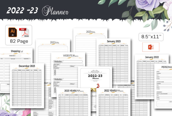 Maximize Your Productivity with the 2022-2023 Two Years Planner