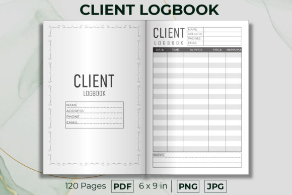 Maximizing Client Management with the Client Tracking Logbook KDP Interior