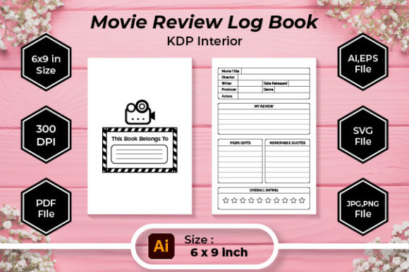 Maximizing Your Movie Experience with a Movie Review Log Book Interior Template