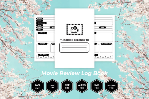Movie Review Log Book - KDP Interior: A Comprehensive Guide for Movie Enthusiasts and Creators