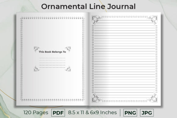 Ornamental Composition Line Journal V13