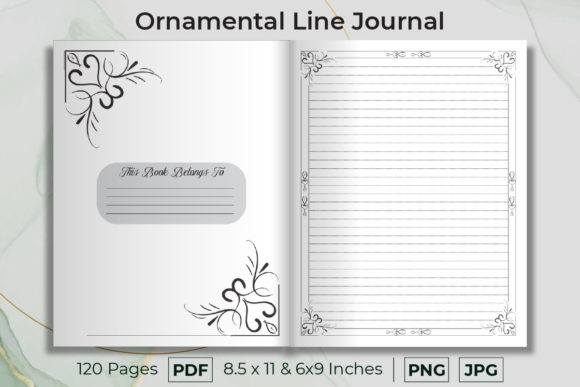 Ornamental Composition Line Journal V15