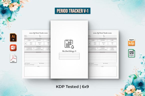 Period Journal Tracker KDP Interior V-1: A Comprehensive Tool for Health and Wellness
