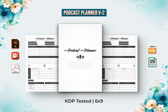 Podcast Planner - KDP Interior V-2