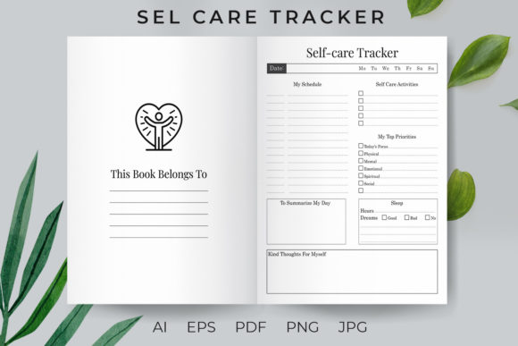 Self Care Planner KDP Interior V10