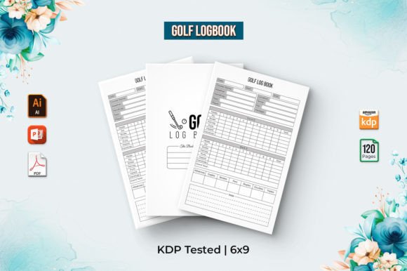 Unlocking Creativity and Efficiency with the Editable Golf Logbook KDP Interior V-1